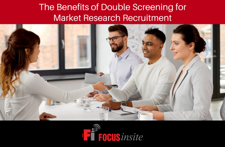 Double Screening The Benefits of Double Screening for Market Research Recruitment ...
